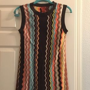 Missoni Sweater Dress - Zig Zag Chevron Size XL